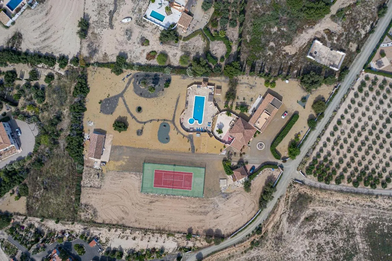 Casa Mari - Fabulous Semi-Detached Villa With Swimming Pool, Tennis Court And Huge Gardens Turre Spain
